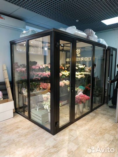 Холодильная камера для цветов v20м3 /производство