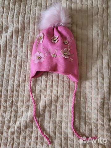Шапка для девочки 5-6 лет