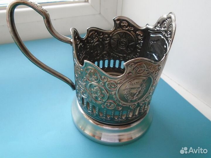 Подстаканник с изображением самолета пе 2