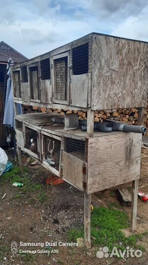 Клетки для кроликов бу