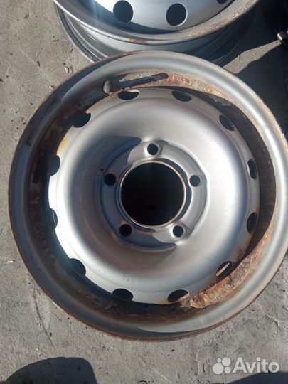 Штампованные диски шевроле нива