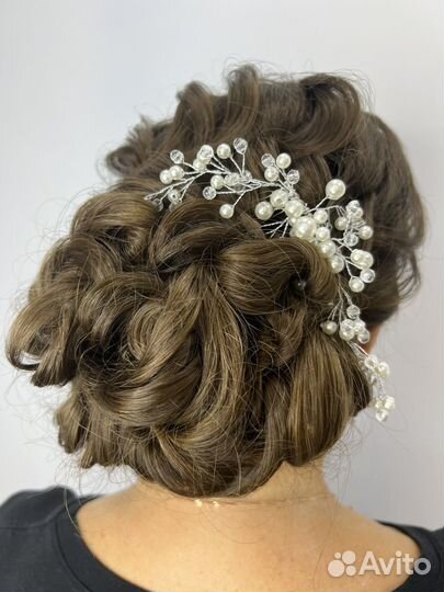 Свадебные прически и макияж