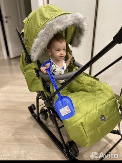 Коляска санки