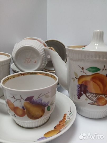 Сервиз чайный посуда СССР