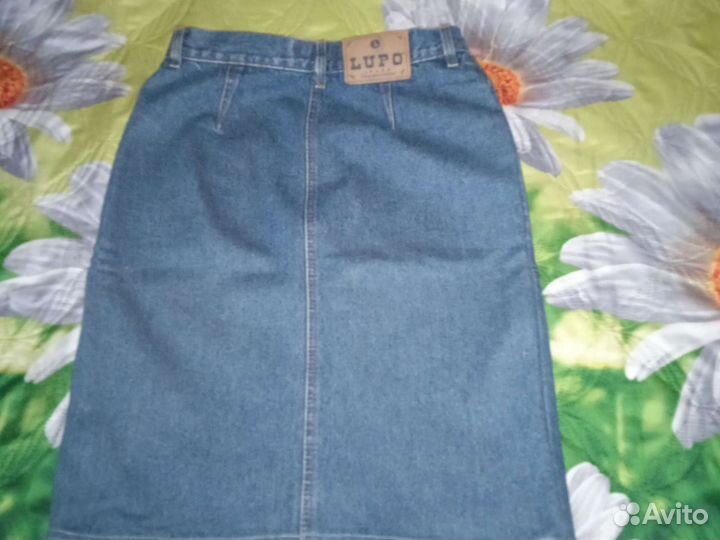 Джинсовая юбка