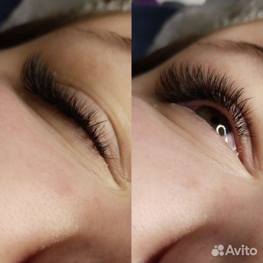 Наращивание и ламинирование ресниц на дому