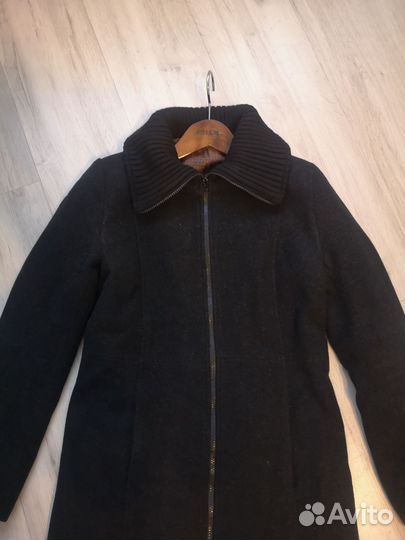 Пальто винтажное шерстяное