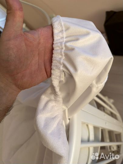 Матрац детский круглый 75 см. диаметр кокосовый