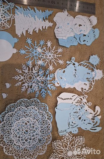 Новогодний скрапбукинг