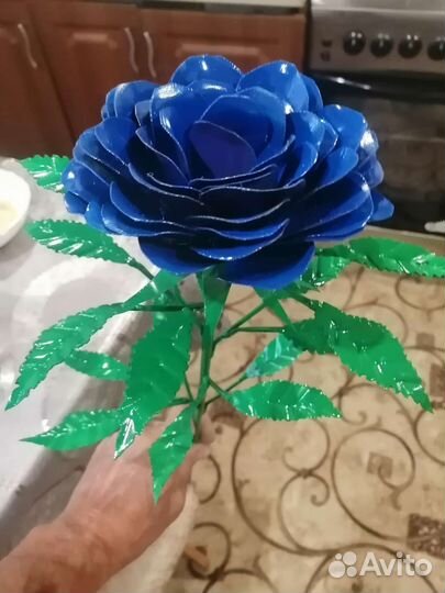 Роза из метала