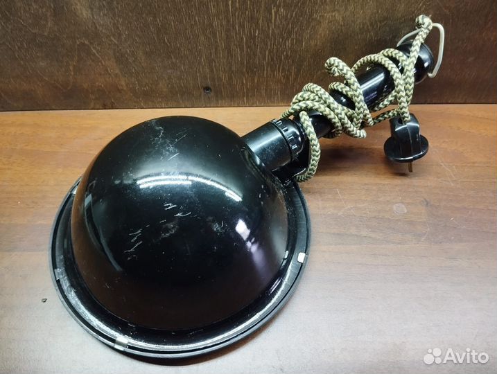 Синяя лампа для прогревания СССР медрефлектор