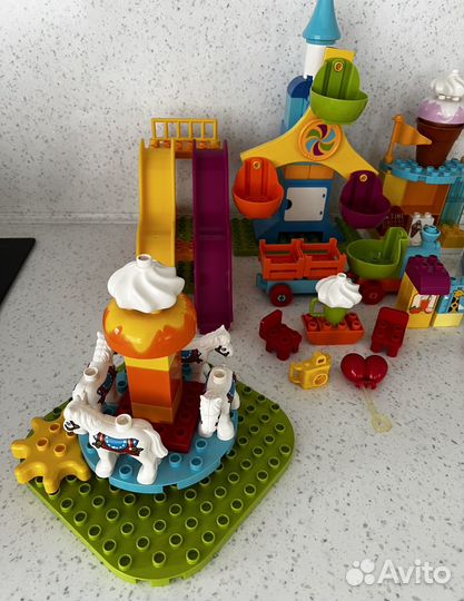 Lego duplo 10840 Большой парк аттракционов