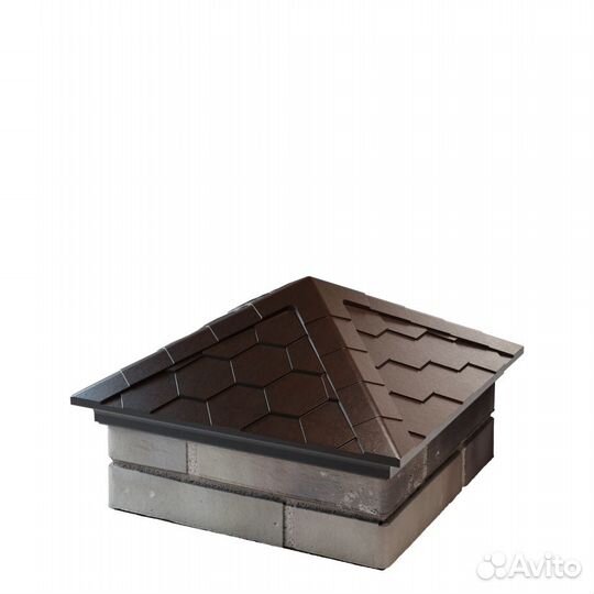 Колпаки на столбы забора