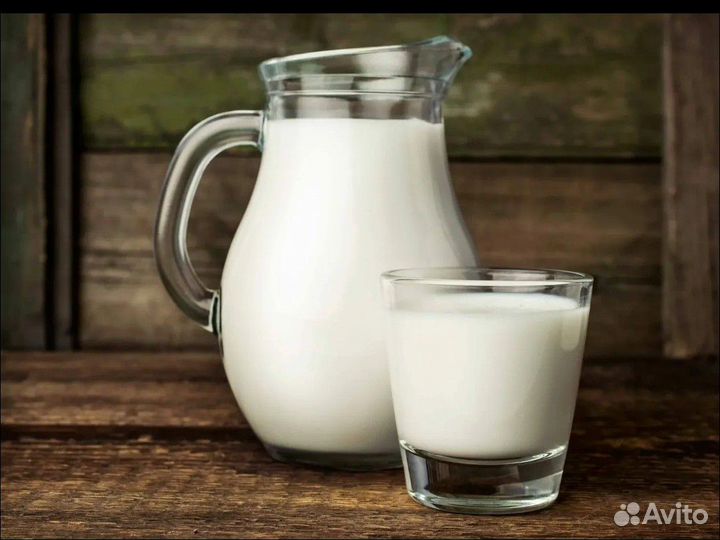Молоко сметана творог коровье домашнее