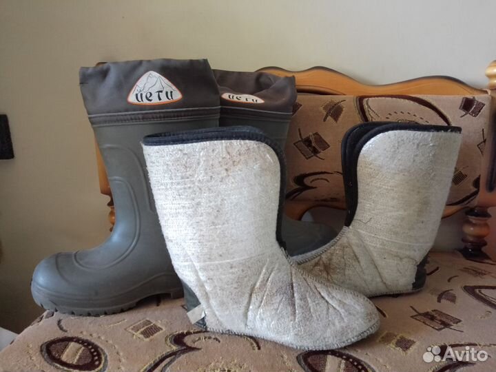 Сапоги рыбацкие зимние