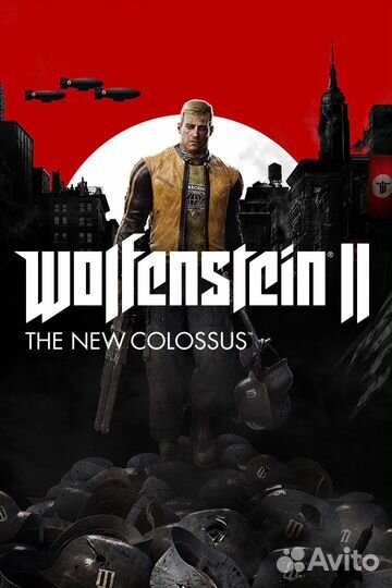 Wolfenstein 2 New Collosus PS4 Платиновый трофей