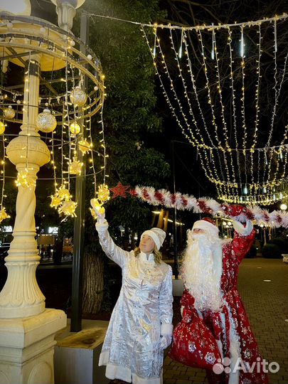 Костюм деда мороза и снегурочки