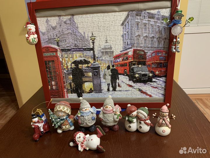 Коллекция снеговичков