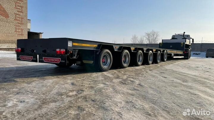 Полуприцеп трал (тяжеловоз) Juterborg 985244, 2023