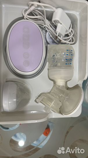 Молокоотсос avent электрический