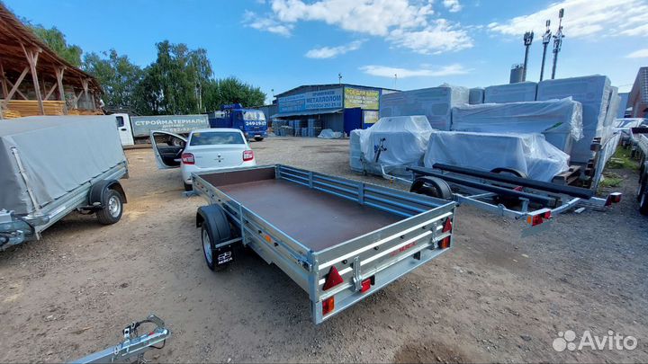 Прицеп 817717.022 с тентом 50 см.Фаркопы.Установка