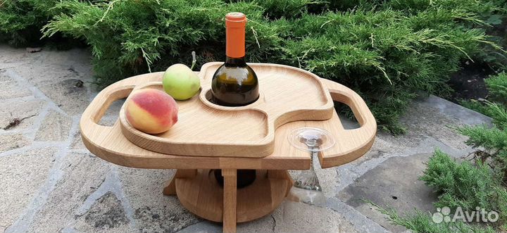 Поднос- столик для вина