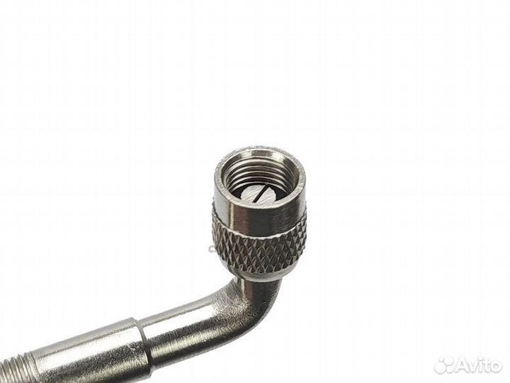 Удлинитель угловой для золотника 135гр, серебристы