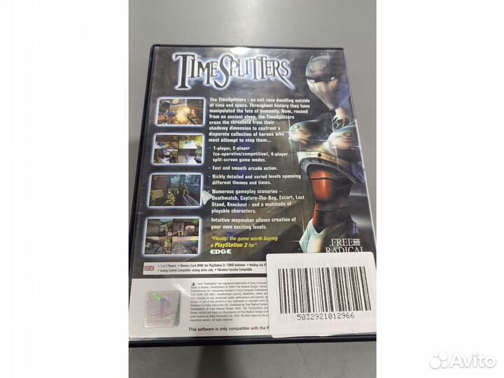 Timesplitters, б/у (PS2)