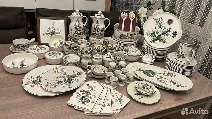 Villeroy boch botanika посуда