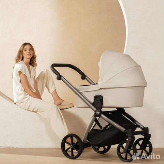 Коляска 2 в 1 Tutis Mio Eco-Leather