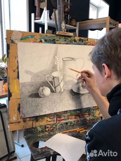 Академический рисунок и живопись маслом