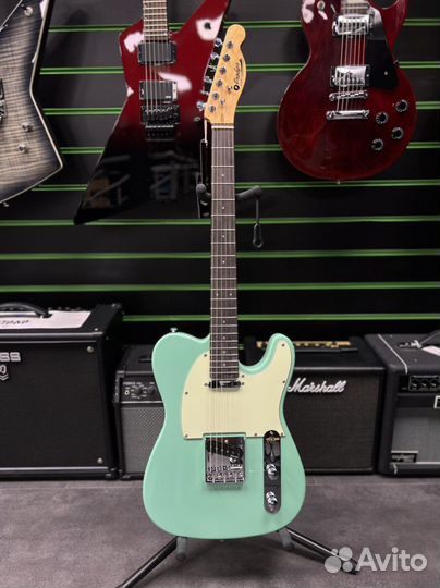 Telecaster Prodipe TC80 RA Surf Green