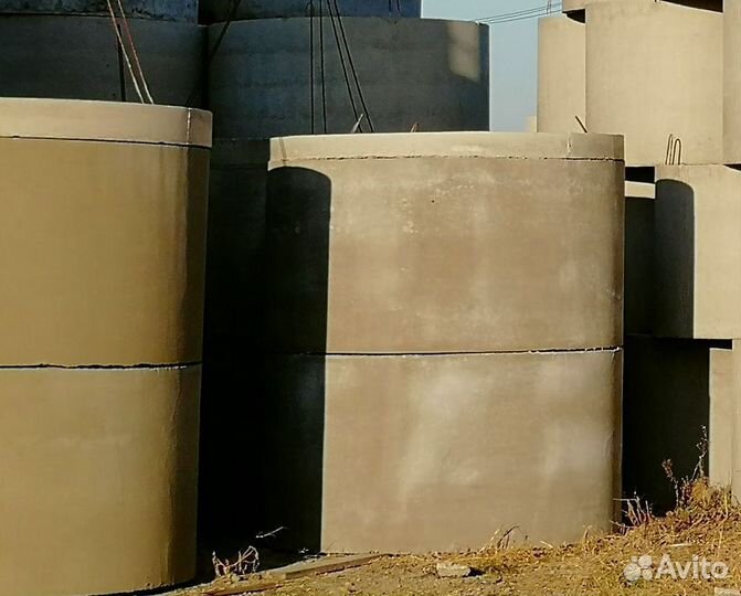 Кольца жби для бетонного септика и канализации