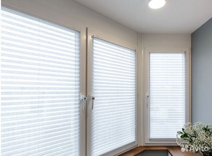 Шторы плиссе и гофре моторизированные