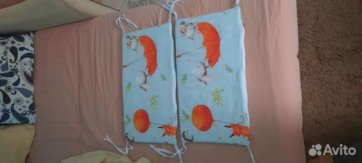 Бортики в детскую кроватку новые