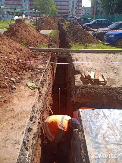 ГНБ прокол под воду, канализацию, газ, кабель