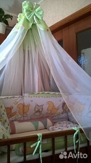 Детская кроватка - полный комплект