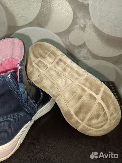 Сапожки демисизонные для девочки