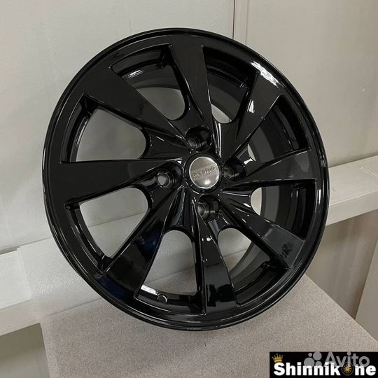 Литые диски R15 4/98 кик KC928 Black Edition