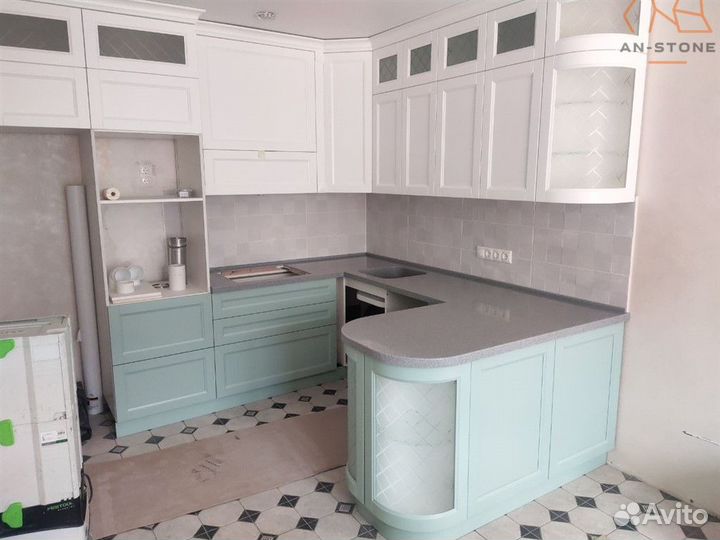 Столешница из искусственного камня для кухни