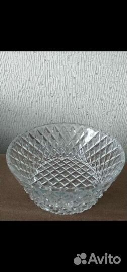 Хрустальная ваза, салатник