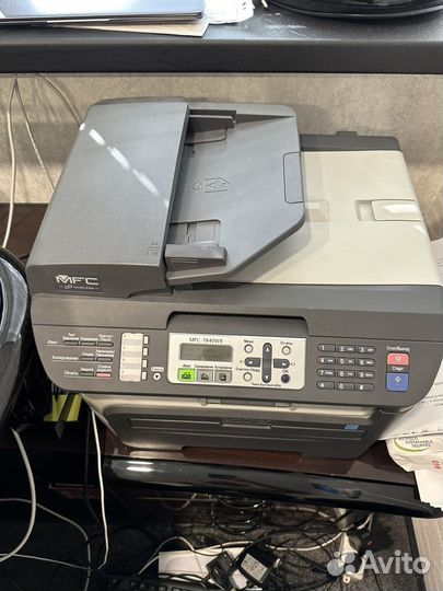 Мфу Brother mfc-7840wr лазерный