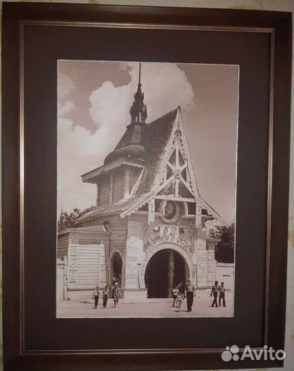 Гравюра Астрахань 18 века