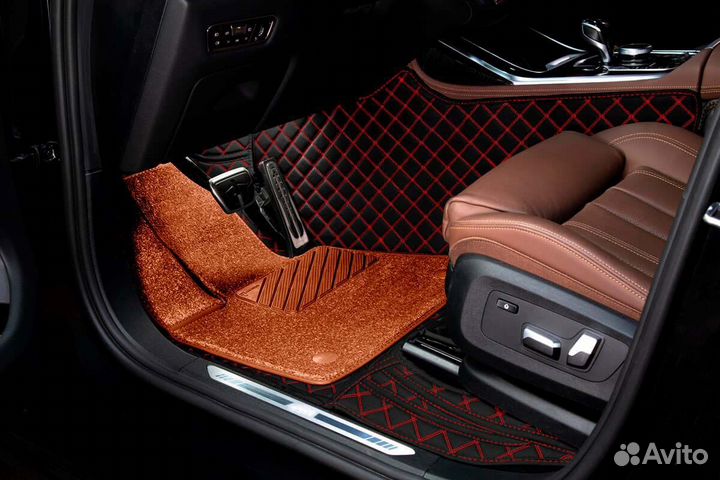 3D Коврики Nissan Patrol из Экокожи