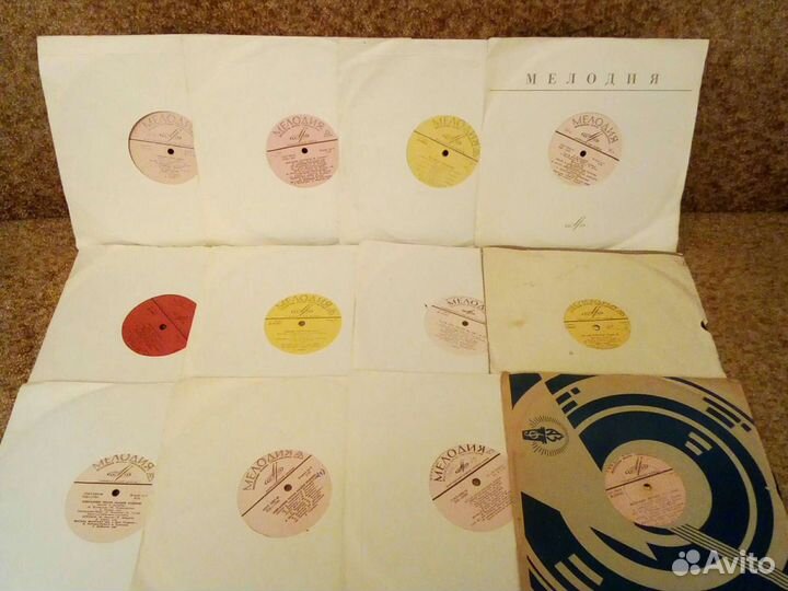 Грампластинки разные