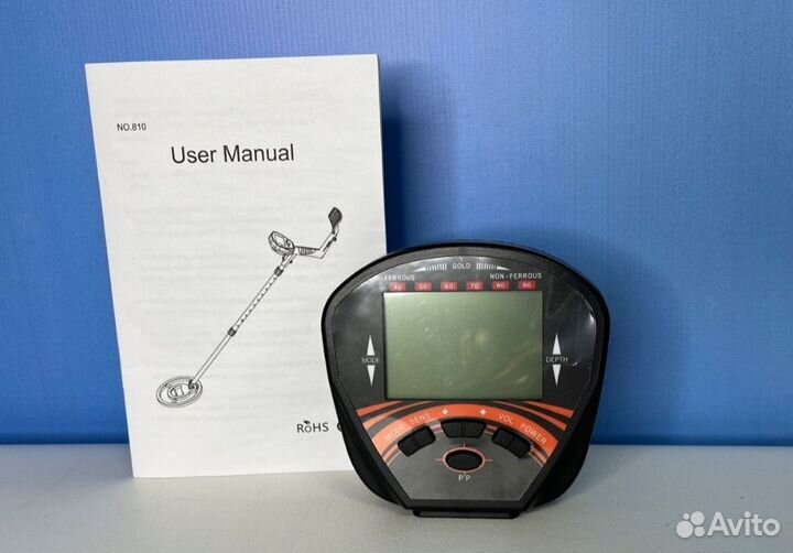 Металлоискатель 810- MD новый