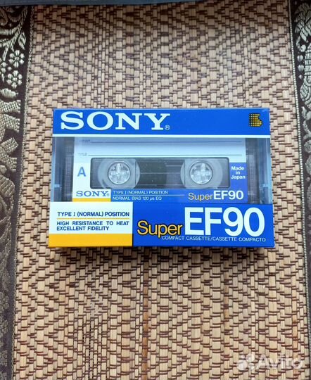 Аудиокассета Sony Super EF90