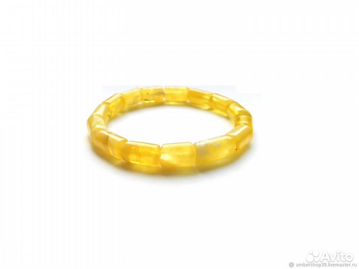 Браслет из натурального янтаря