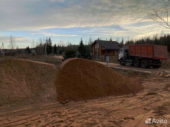 Песок строительный