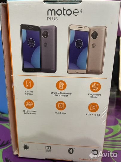 Motorola Moto E4 Plus, 3/16 ГБ